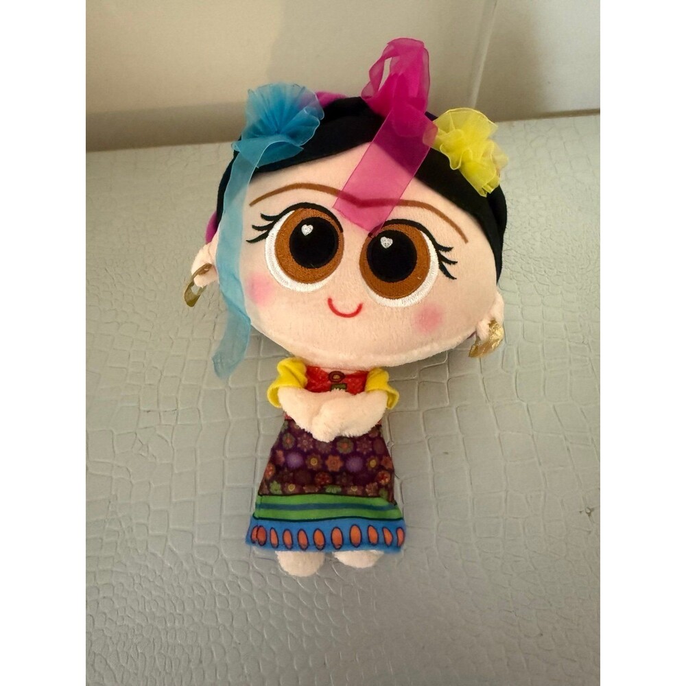 Amparin Frida Plush Doll 2023 Fiesta 10” Artist Mexican Heritage Cute Toy